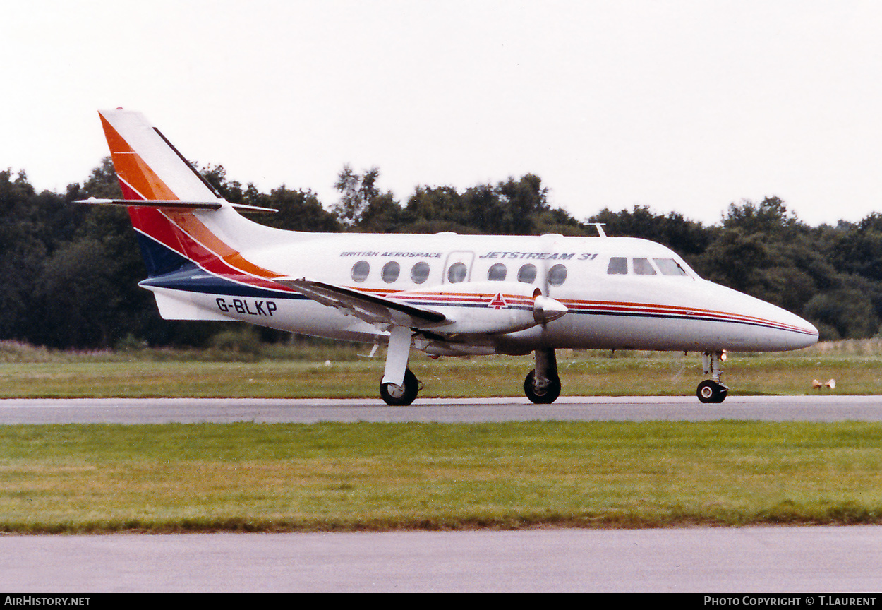 Aircraft Photo of G-BLKP | British Aerospace BAe-3100 Jetstream 31 | AirHistory.net #414135