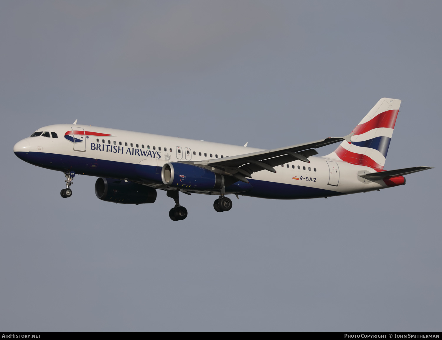 Aircraft Photo of G-EUUZ | Airbus A320-232 | British Airways | AirHistory.net #414141