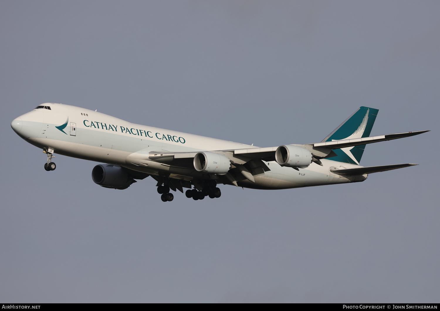 Aircraft Photo of B-LJF | Boeing 747-867F/SCD | Cathay Pacific Airways Cargo | AirHistory.net #414143