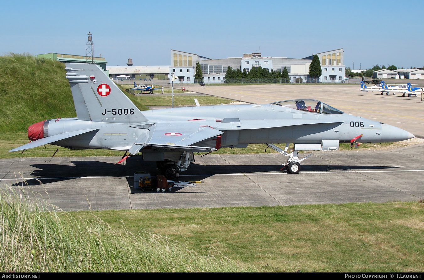 Aircraft Photo of J-5006 | McDonnell Douglas F/A-18C Hornet | Switzerland - Air Force | AirHistory.net #414152