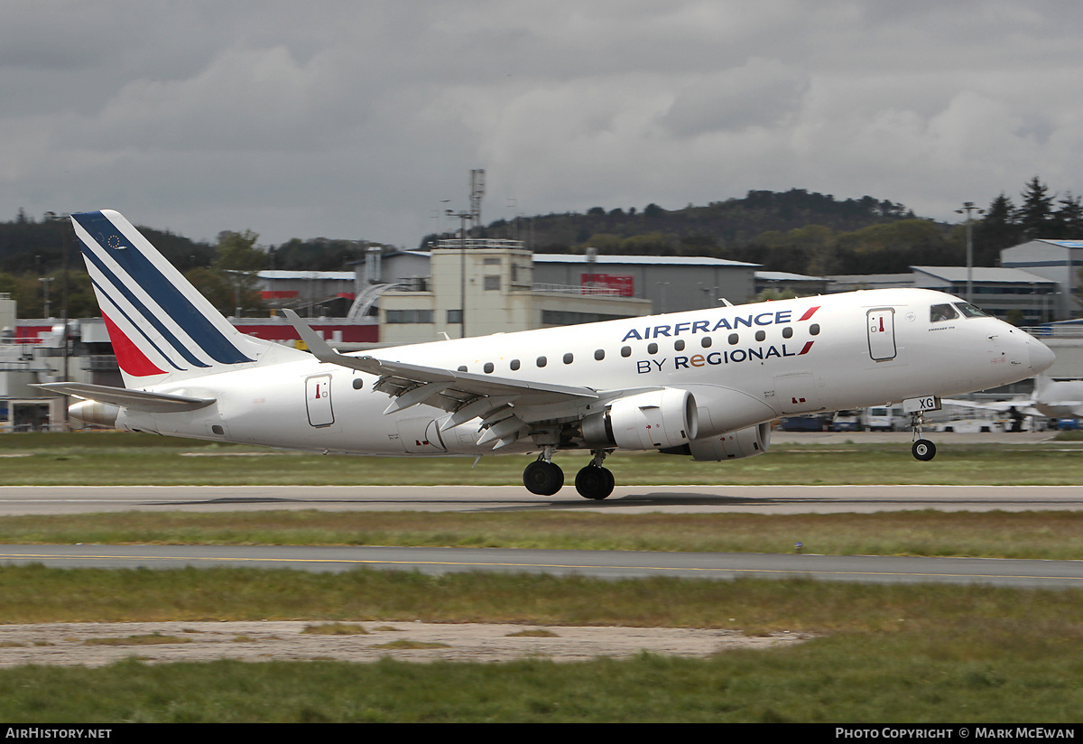 Aircraft Photo of F-HBXG | Embraer 170STD (ERJ-170-100STD) | Air France | AirHistory.net #414161