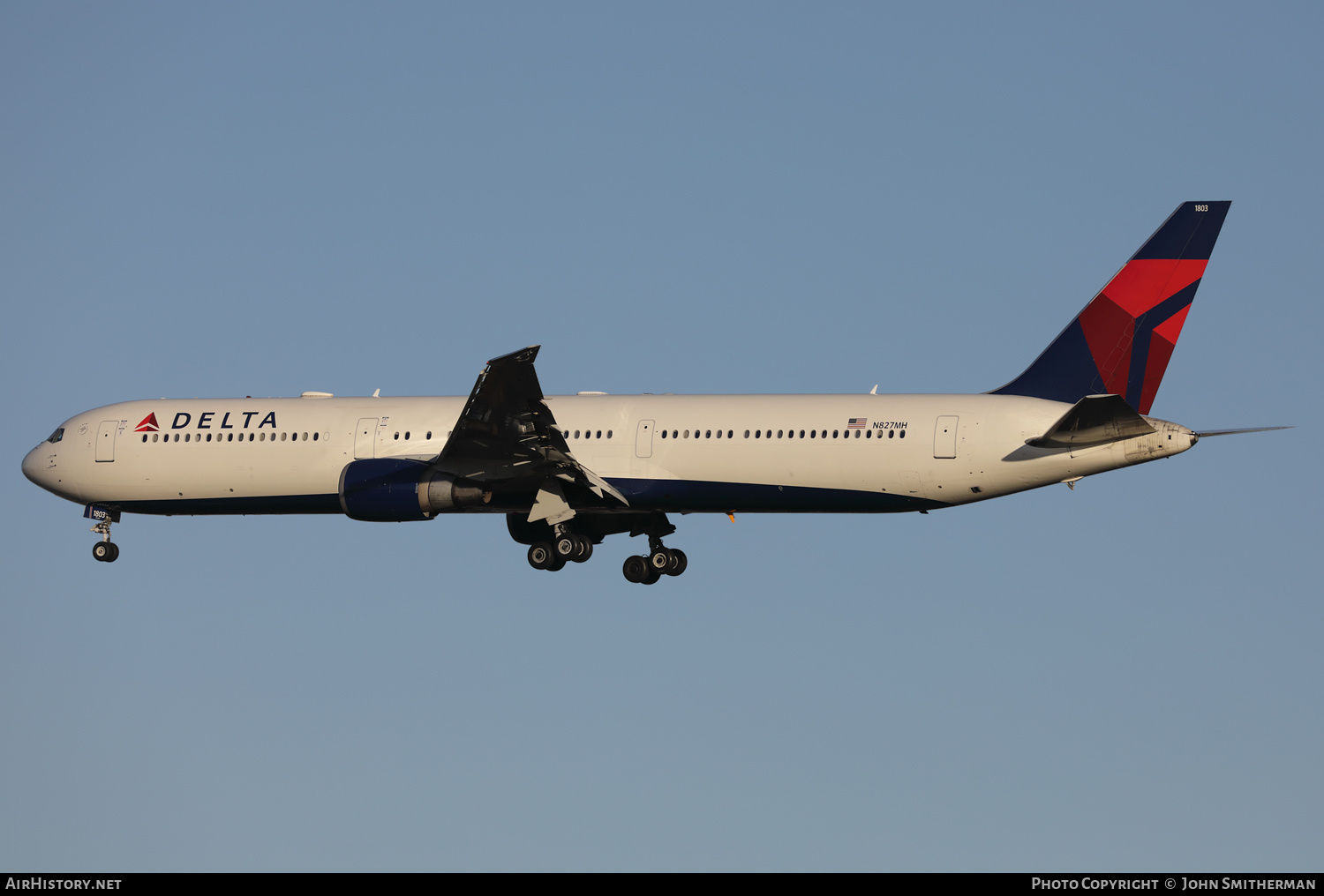 Aircraft Photo of N827MH | Boeing 767-432/ER | Delta Air Lines | AirHistory.net #414168