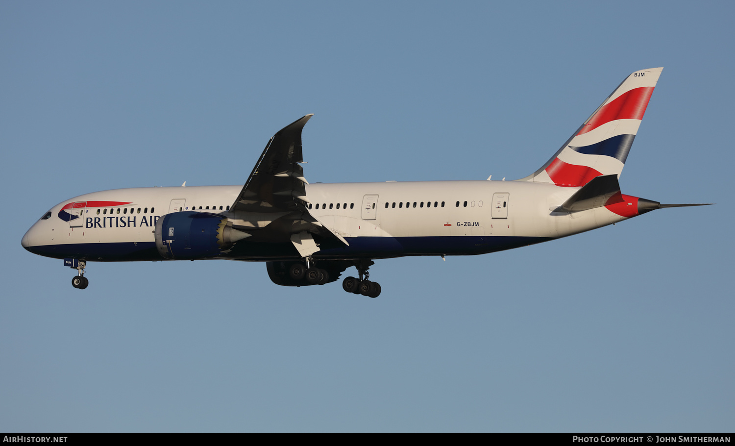 Aircraft Photo of G-ZBJM | Boeing 787-8 Dreamliner | British Airways | AirHistory.net #414169