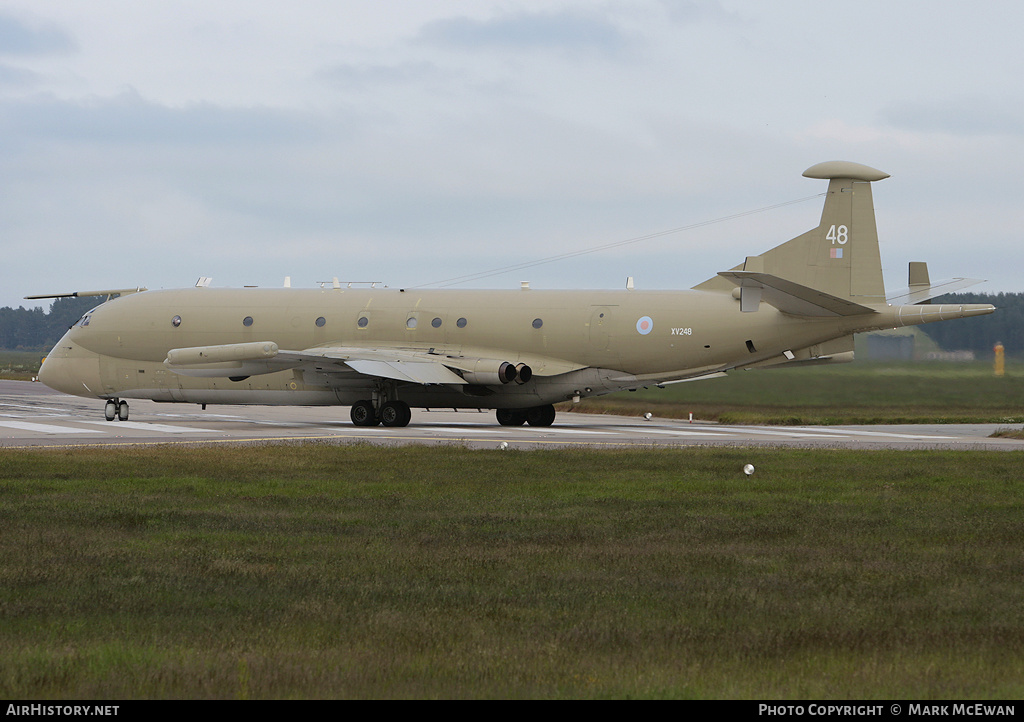 Aircraft Photo of XV248 | Hawker Siddeley HS-801 Nimrod MR.2P | UK - Air Force | AirHistory.net #414194