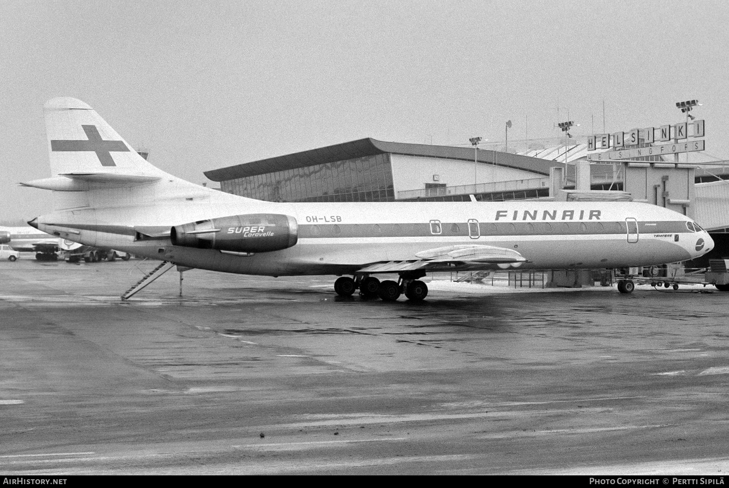 Aircraft Photo of OH-LSB | Sud SE-210 Caravelle 10B3 Super B | Finnair | AirHistory.net #414198