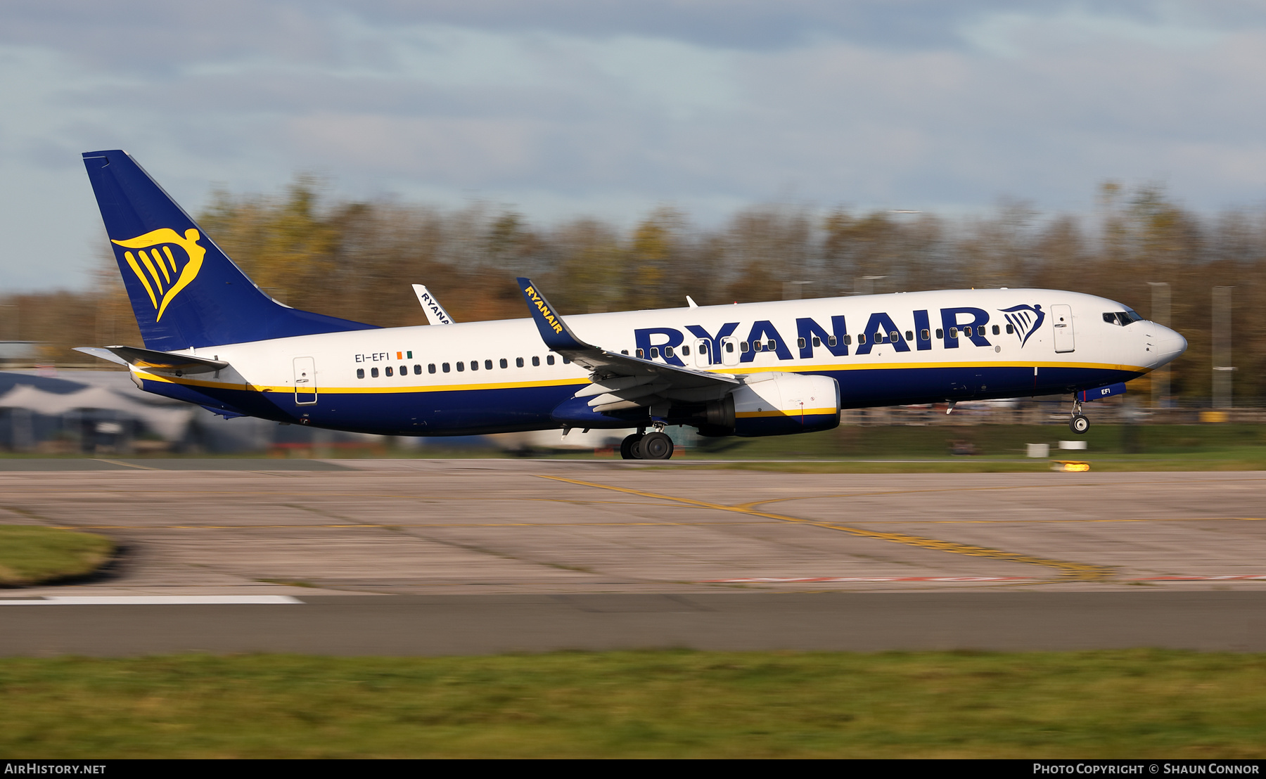 Aircraft Photo of EI-EFI | Boeing 737-8AS | Ryanair | AirHistory.net #414199