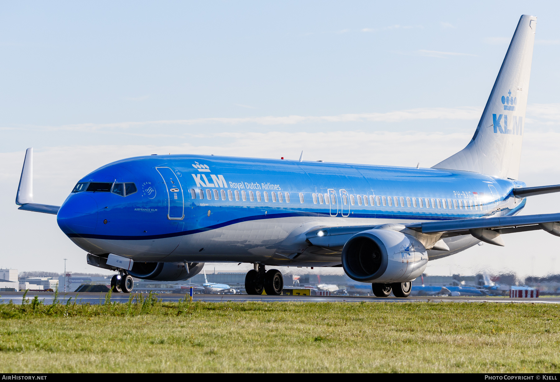 Aircraft Photo of PH-BXC | Boeing 737-8K2 | KLM - Royal Dutch Airlines | AirHistory.net #414212