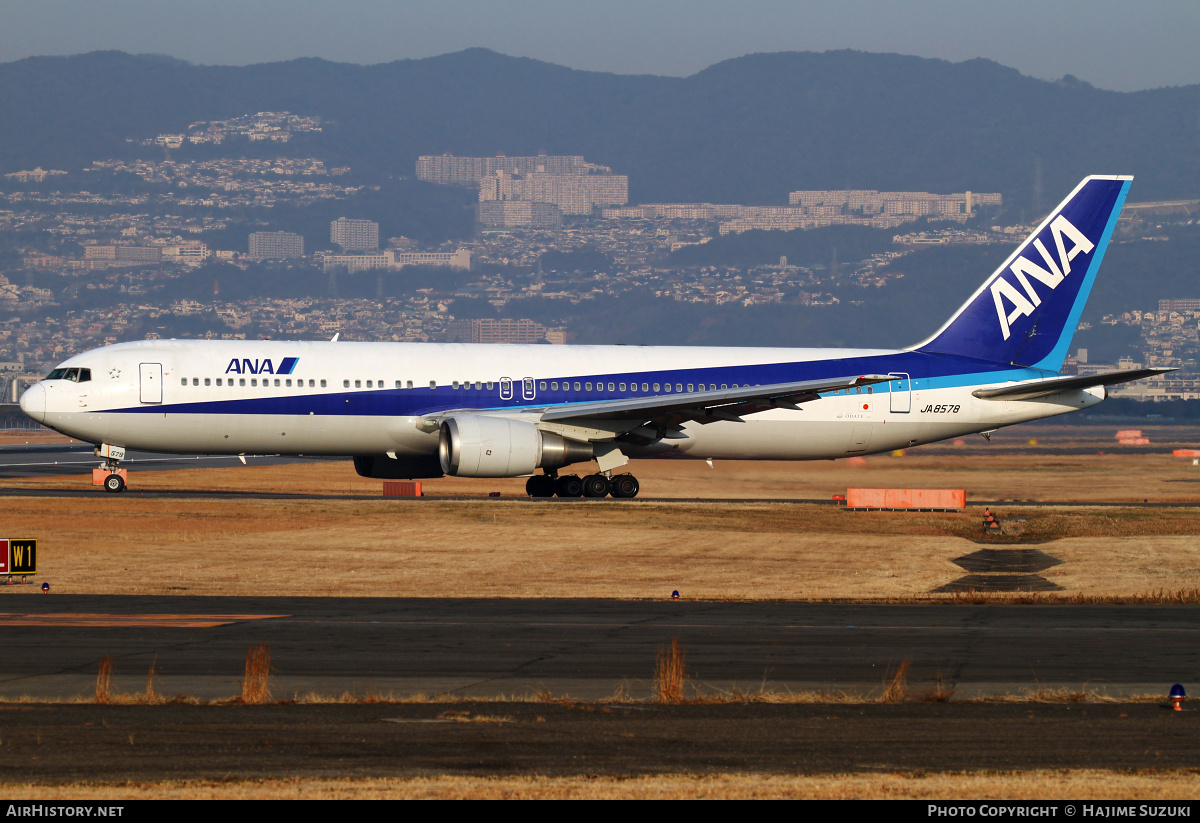 Aircraft Photo of JA8578 | Boeing 767-381 | All Nippon Airways - ANA | AirHistory.net #414229