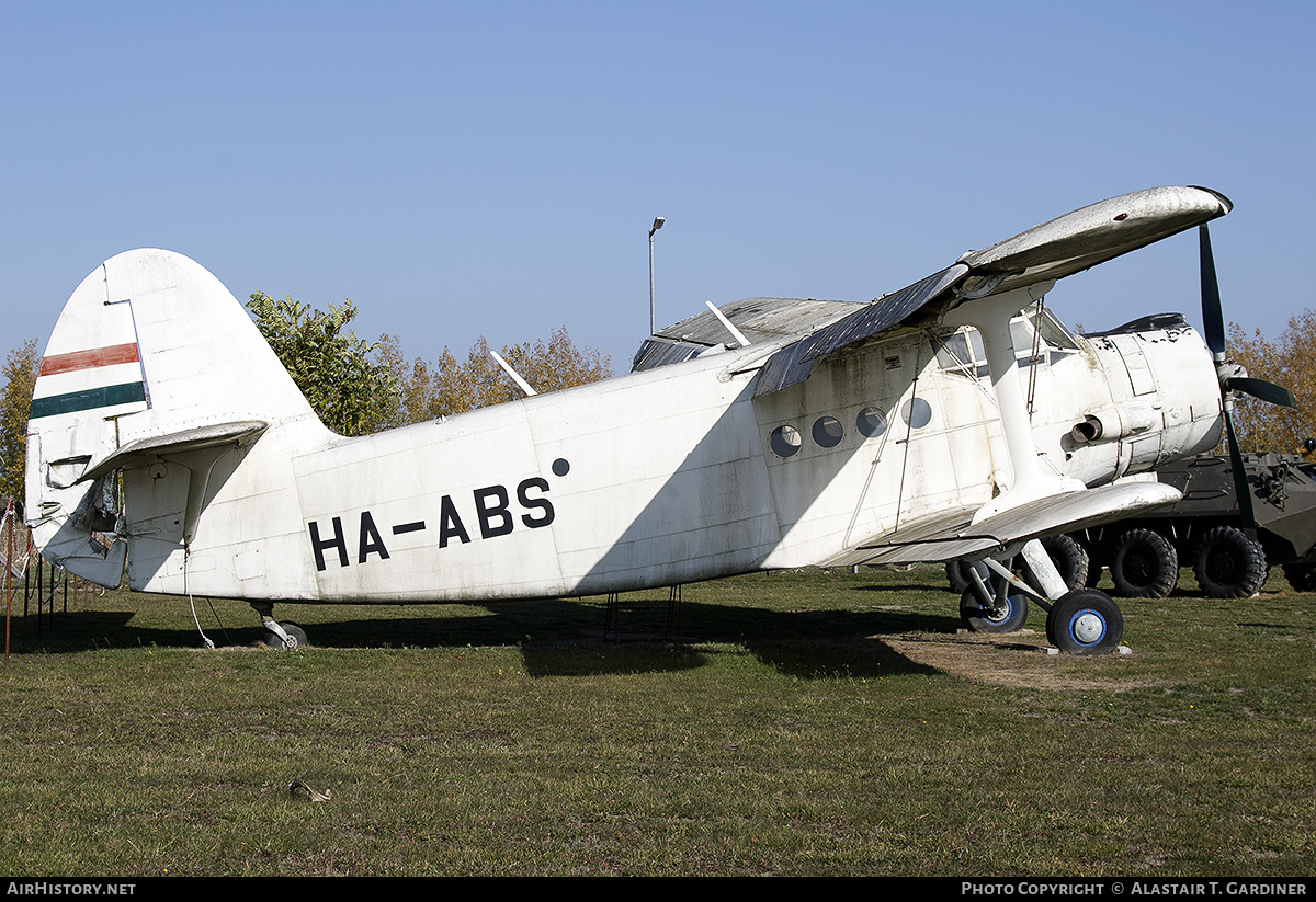 Aircraft Photo of HA-ABS | Antonov An-2TP | AirHistory.net #414237