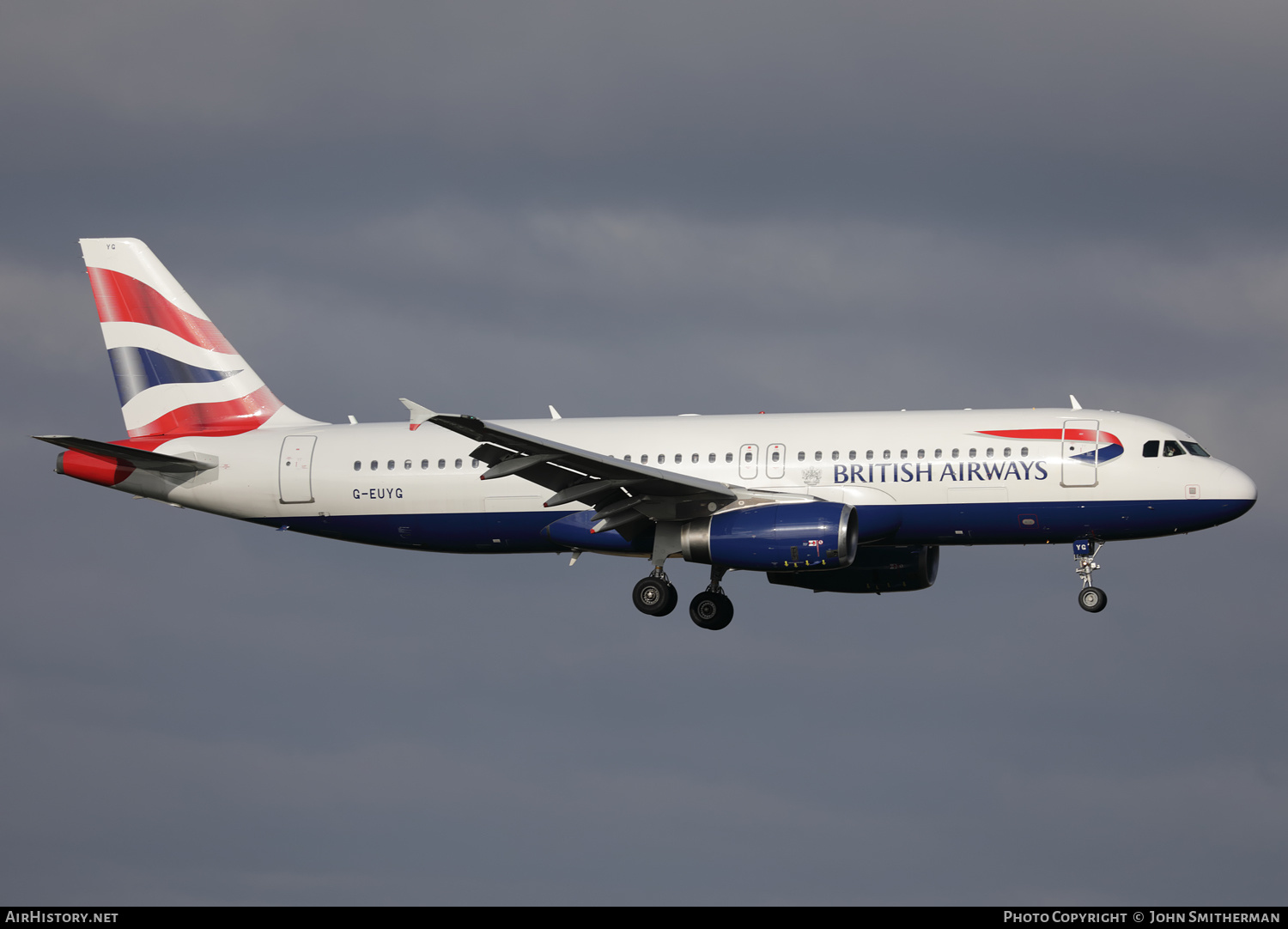 Aircraft Photo of G-EUYG | Airbus A320-232 | British Airways | AirHistory.net #414240