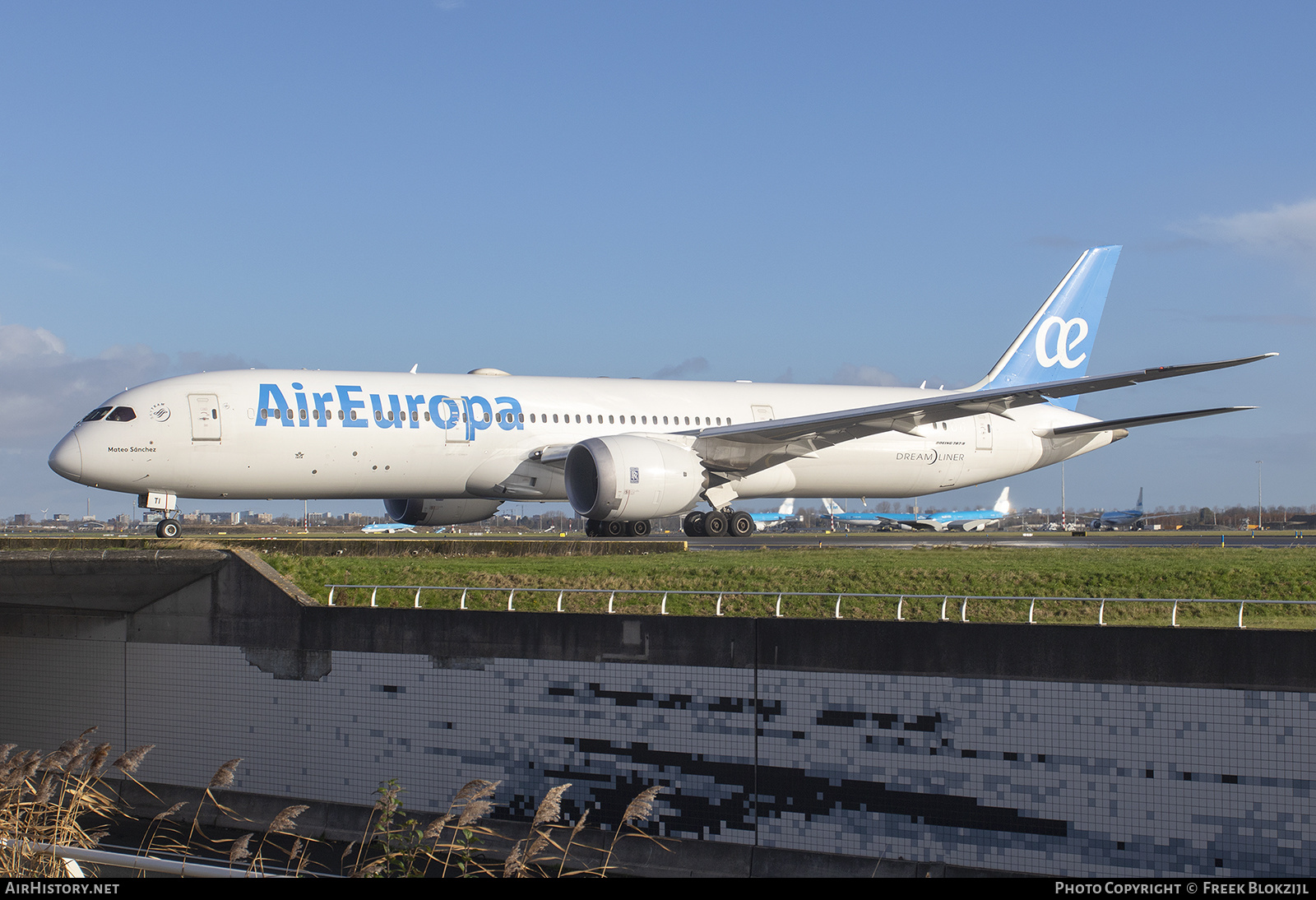 Aircraft Photo of EC-MTI | Boeing 787-9 Dreamliner | Air Europa | AirHistory.net #414252