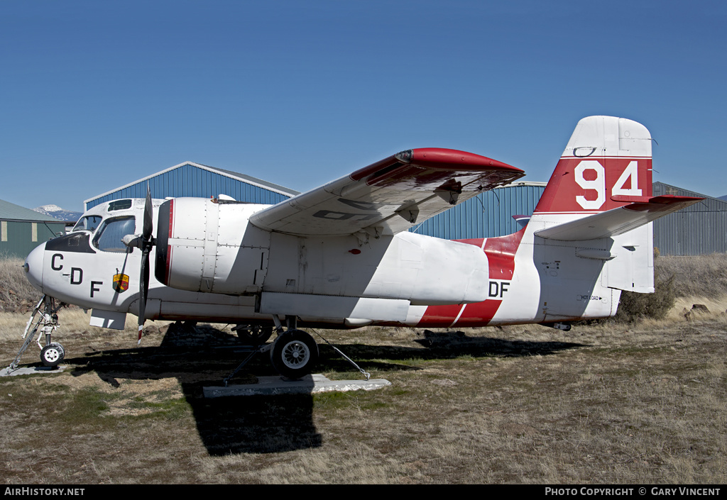 Aircraft Photo of N404DF | Grumman S-2A(AT) Tracker | California Department of Forestry - CDF | AirHistory.net #414254