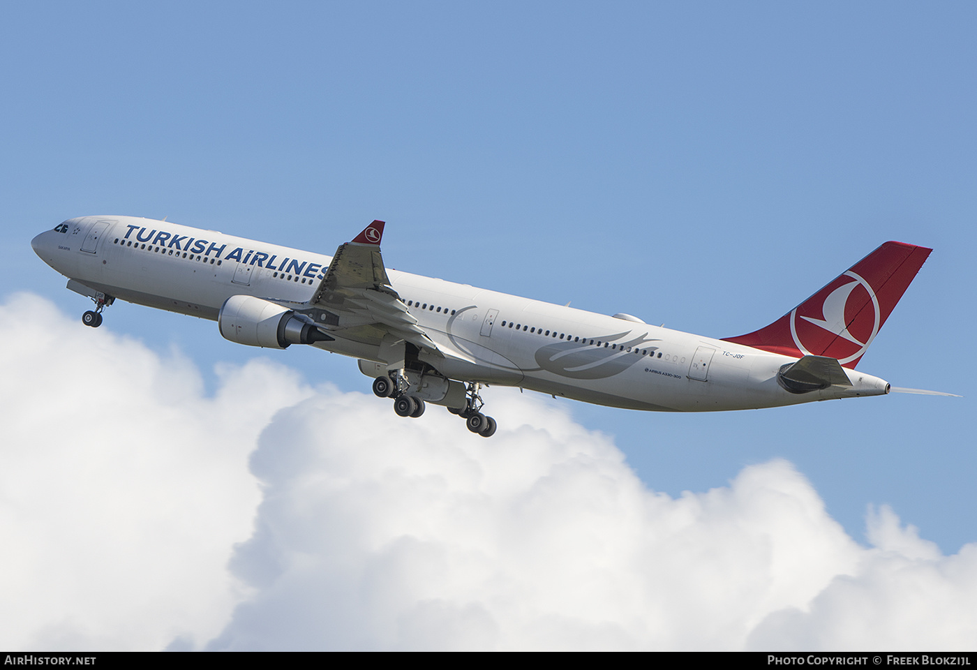 Aircraft Photo of TC-JOF | Airbus A330-303 | Turkish Airlines | AirHistory.net #414270