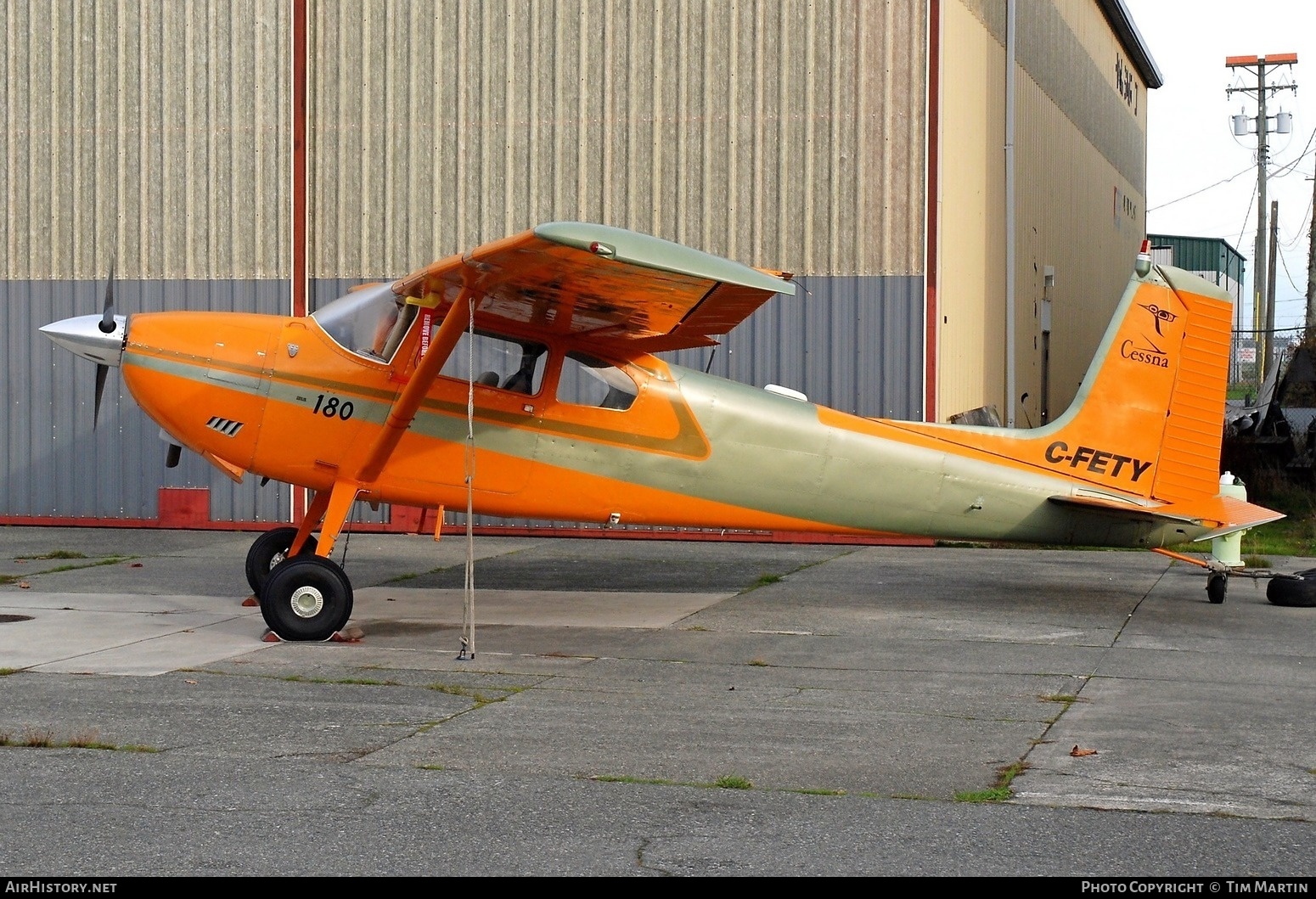 Aircraft Photo of C-FETY | Cessna 180 | AirHistory.net #414300