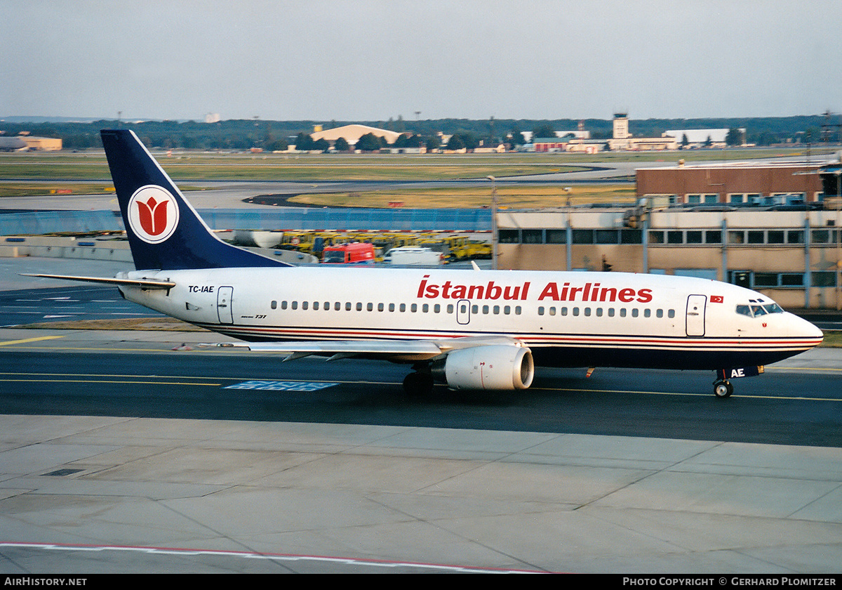 Aircraft Photo of TC-IAE | Boeing 737-3L9 | Istanbul Airlines | AirHistory.net #414310