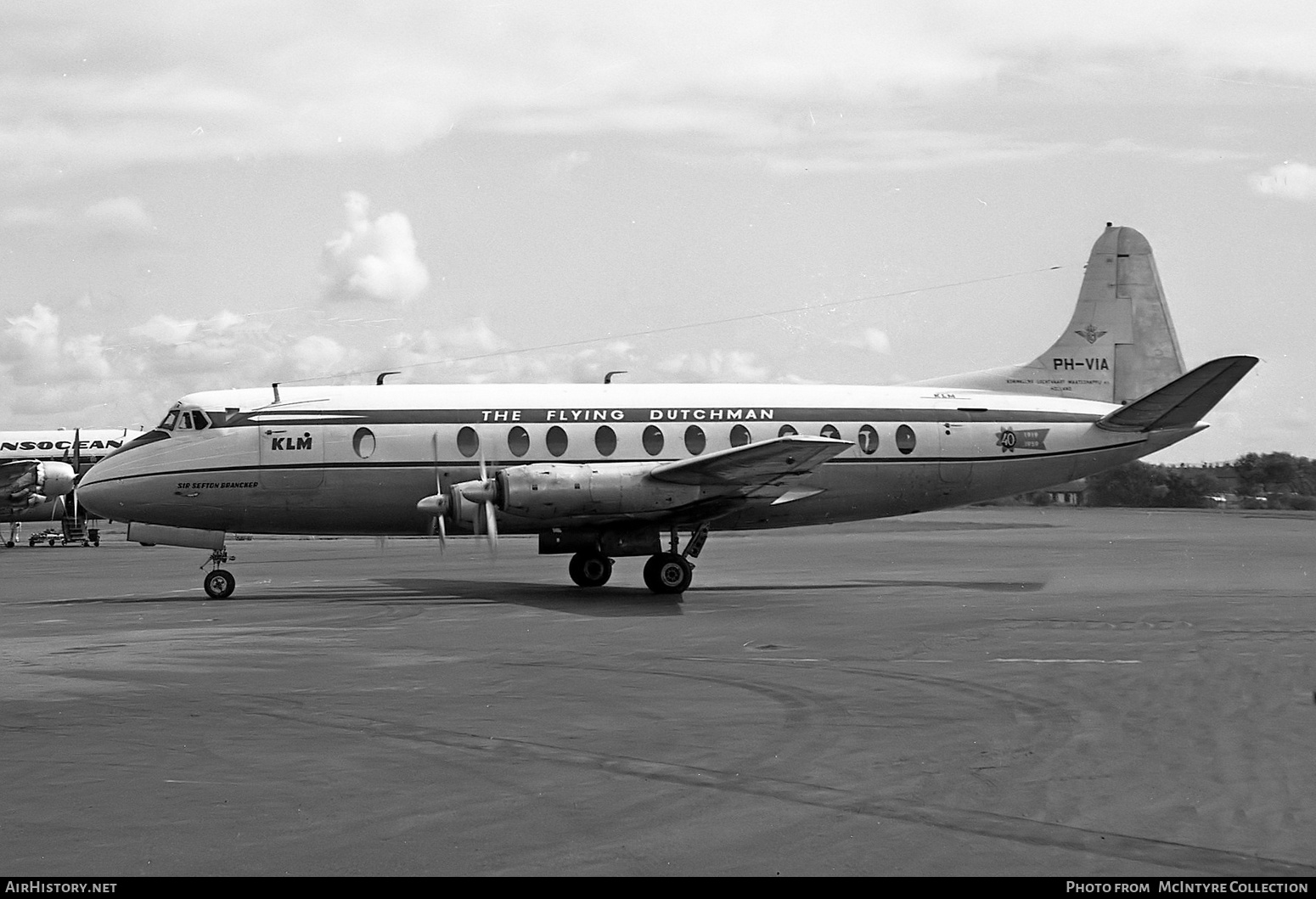 Aircraft Photo of PH-VIA | Vickers 803 Viscount | KLM - Royal Dutch Airlines | AirHistory.net #414311