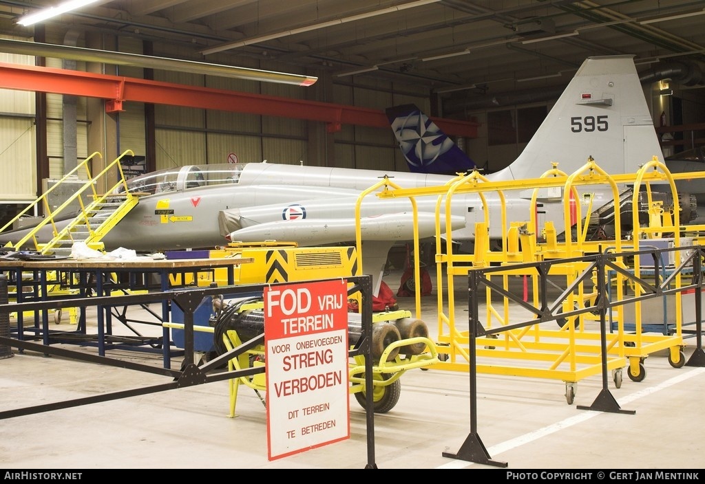 Aircraft Photo of 595 | Northrop F-5B Freedom Fighter | Norway - Air Force | AirHistory.net #414321