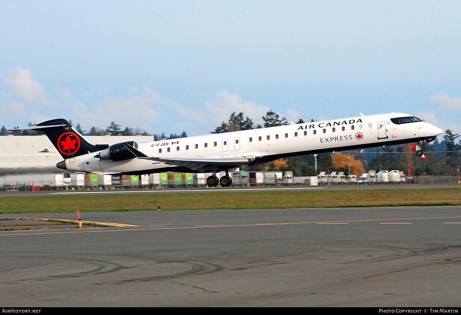 Aircraft Photo of C-FJZD | Bombardier CRJ-900 (CL-600-2D24) | Air Canada Express | AirHistory.net #414322