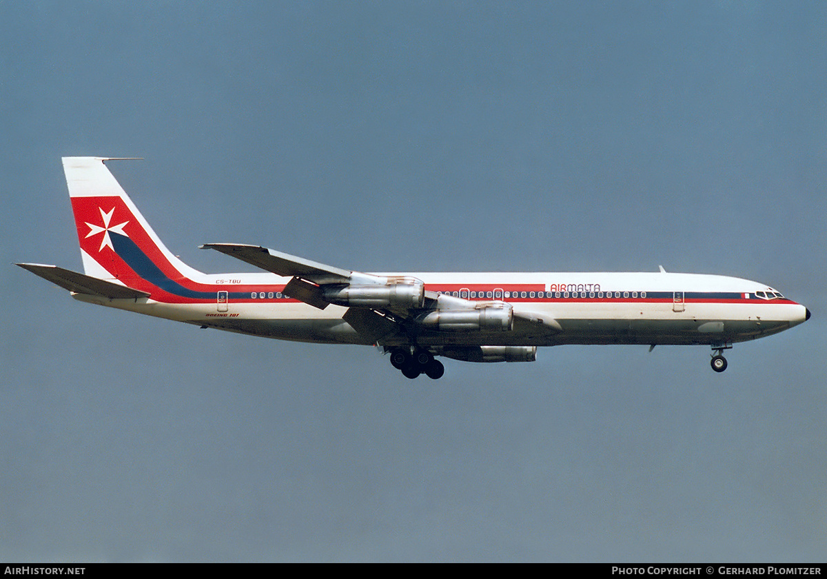 Aircraft Photo of CS-TBU | Boeing 707-3F5C | Air Malta | AirHistory.net #414326