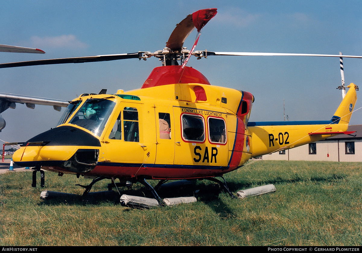 Aircraft Photo of R-02 | Agusta AB-412SP Grifone | Netherlands - Air Force | AirHistory.net #414327