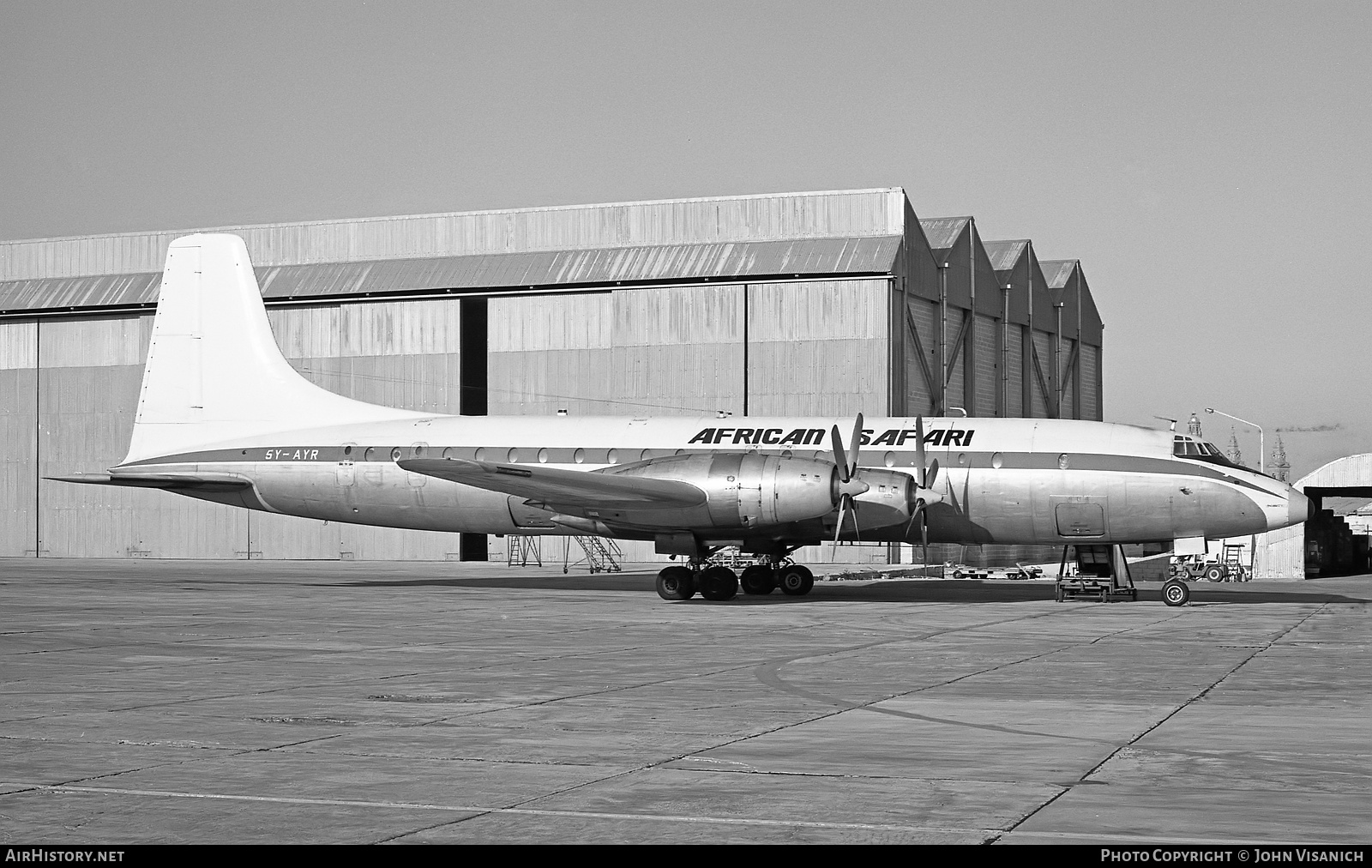 Aircraft Photo of 5Y-AYR | Bristol 175 Britannia 307F | African Safari Airways - ASA | AirHistory.net #414332