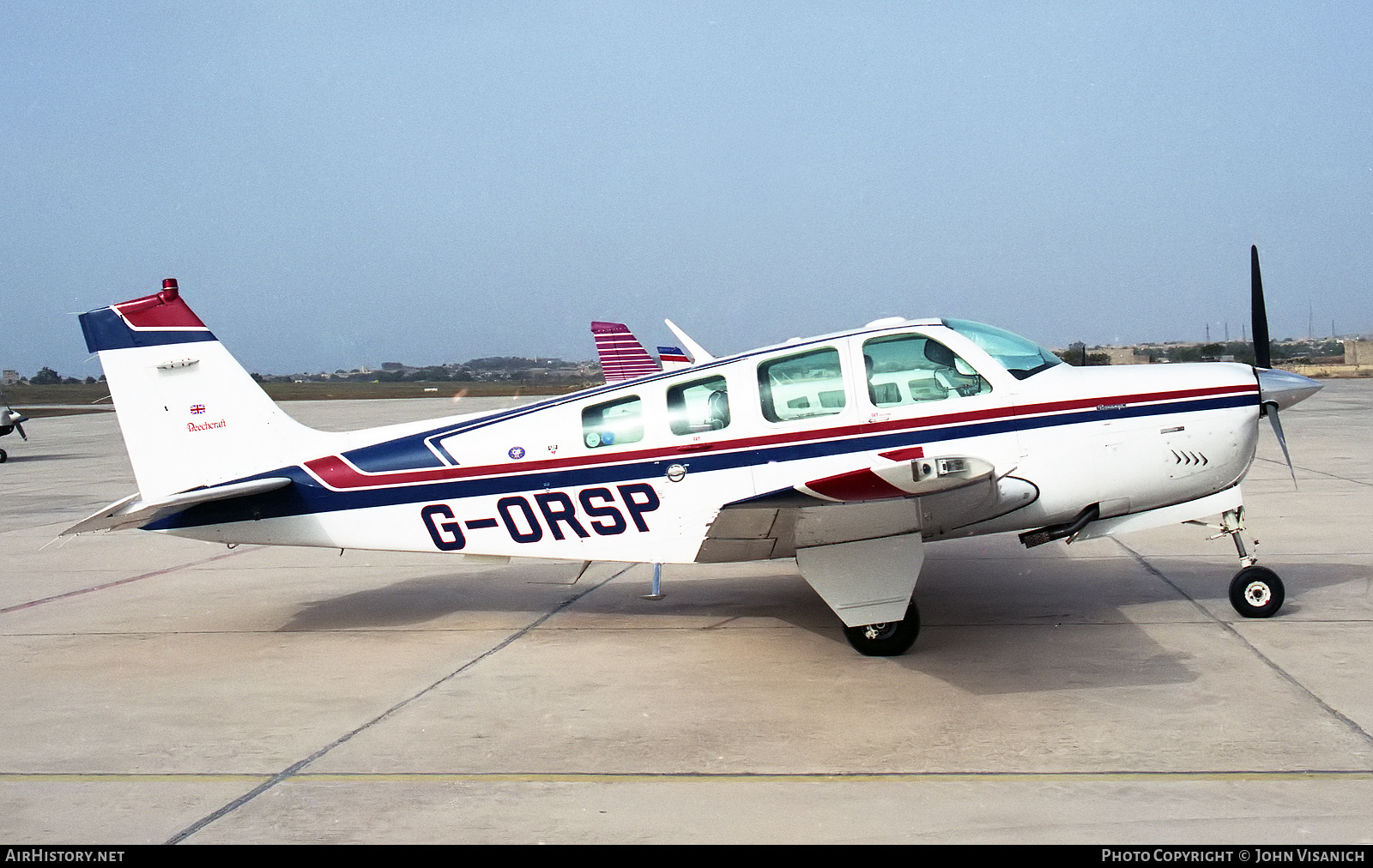Aircraft Photo of G-ORSP | Beech A36 Bonanza 36 | AirHistory.net #414339