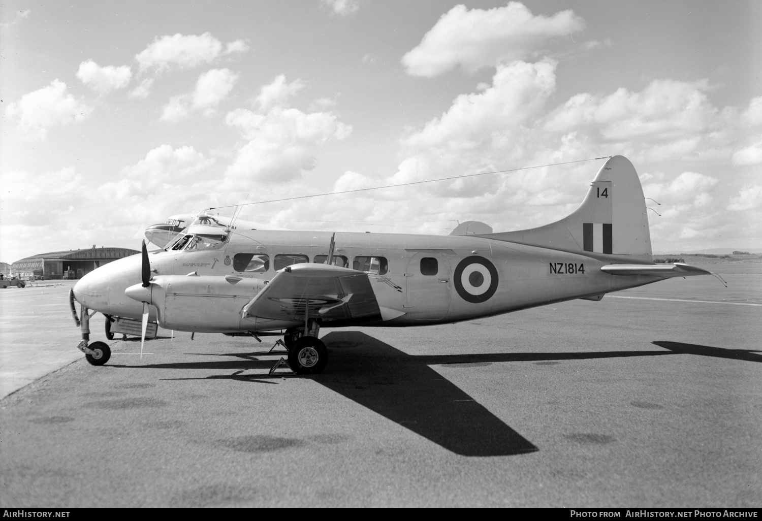 Aircraft Photo of NZ1814 | De Havilland D.H. 104 Dove 1B | New Zealand - Air Force | AirHistory.net #414343