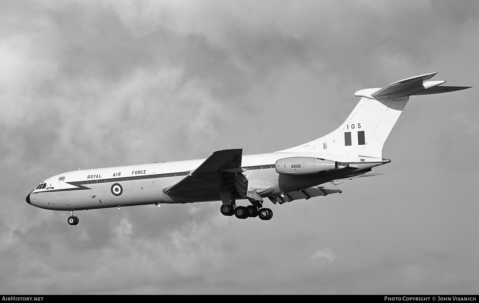 Aircraft Photo of XV105 | Vickers VC10 C.1 | UK - Air Force | AirHistory.net #414347
