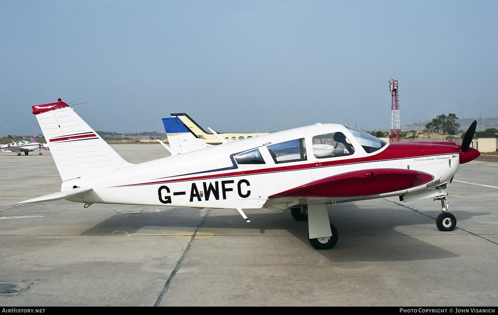 Aircraft Photo of G-AWFC | Piper PA-28R-180 Cherokee Arrow | AirHistory.net #414351