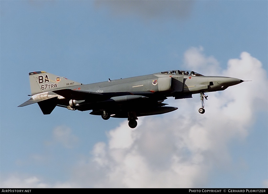Aircraft Photo of 66-0467 | McDonnell Douglas RF-4C Phantom II | USA - Air Force | AirHistory.net #414366