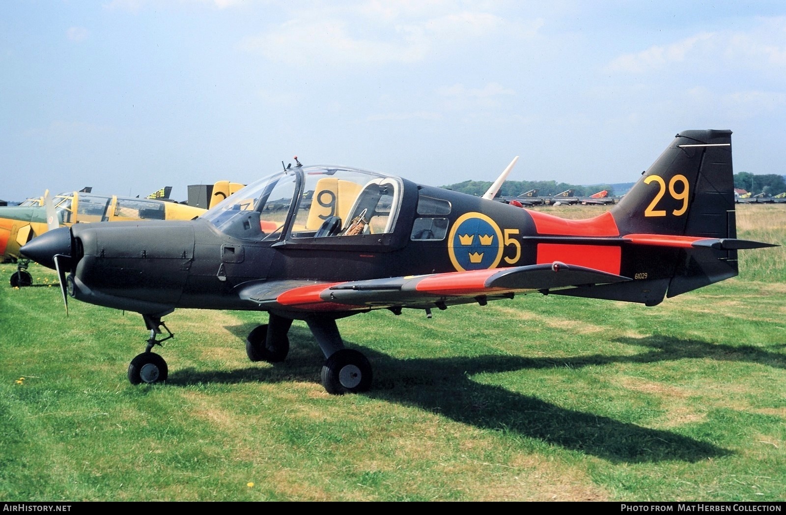 Aircraft Photo of 61029 | Scottish Aviation Sk61 Bulldog | Sweden - Air Force | AirHistory.net #414379