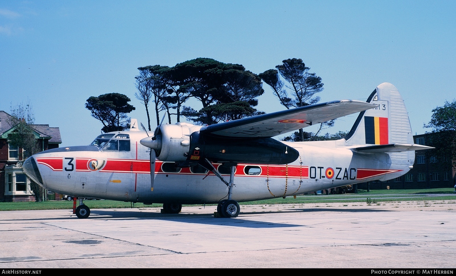 Aircraft Photo of RM 3 | Hunting-Percival P.66 Pembroke C.51 | Belgium - Air Force | AirHistory.net #414382