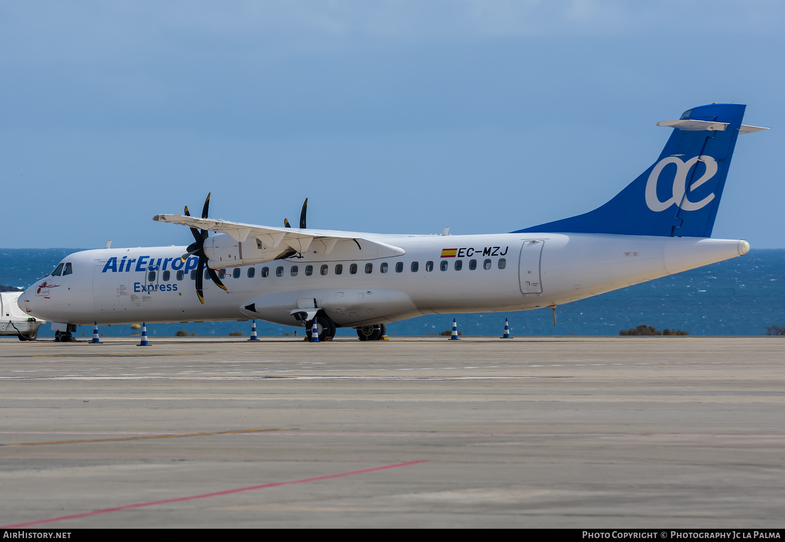 Aircraft Photo of EC-MZJ | ATR ATR-72-500 (ATR-72-212A) | Air Europa Express | AirHistory.net #414386