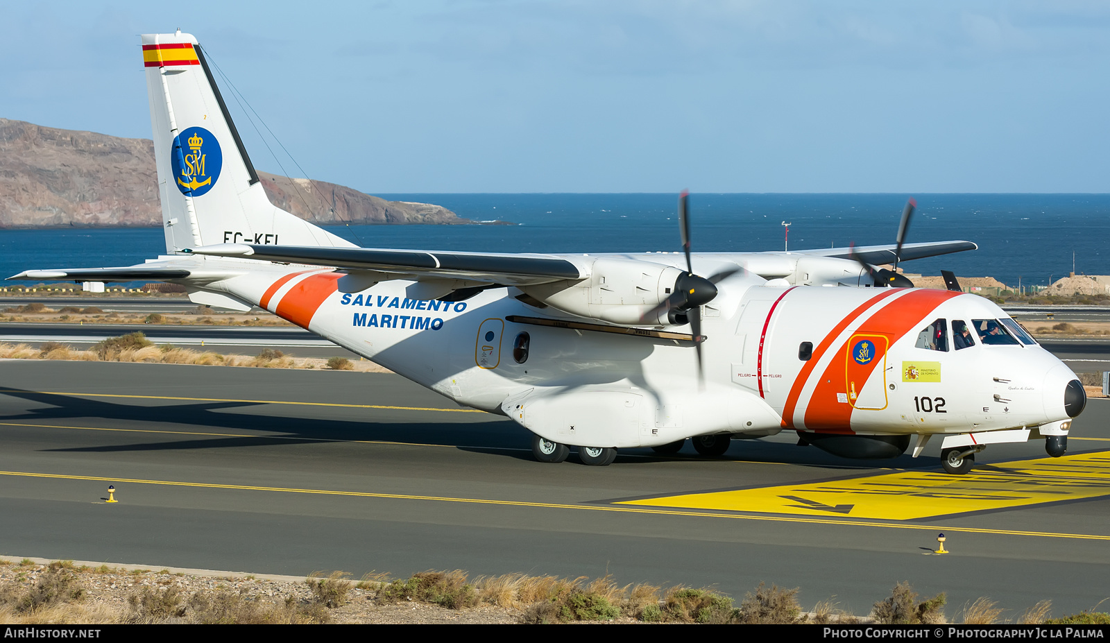 Aircraft Photo of EC-KEL | CASA/IPTN CN235M-300 MPA | Sociedad de Salvamento y Seguridad Marítima | AirHistory.net #414395