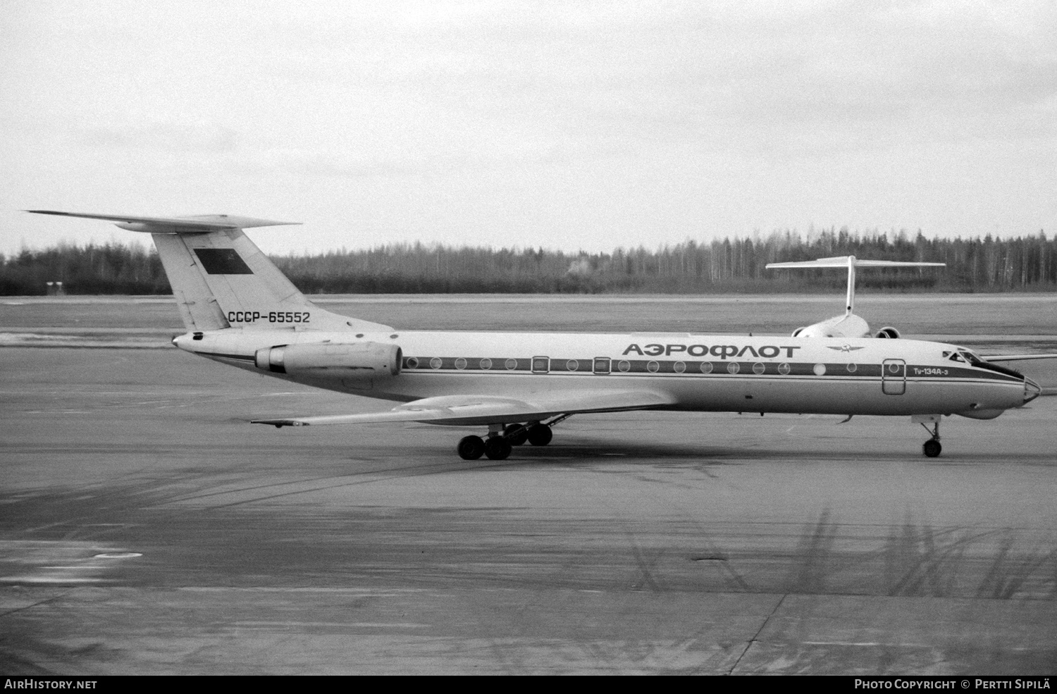 Aircraft Photo of CCCP-65552 | Tupolev Tu-134A-3 | Aeroflot | AirHistory.net #414397