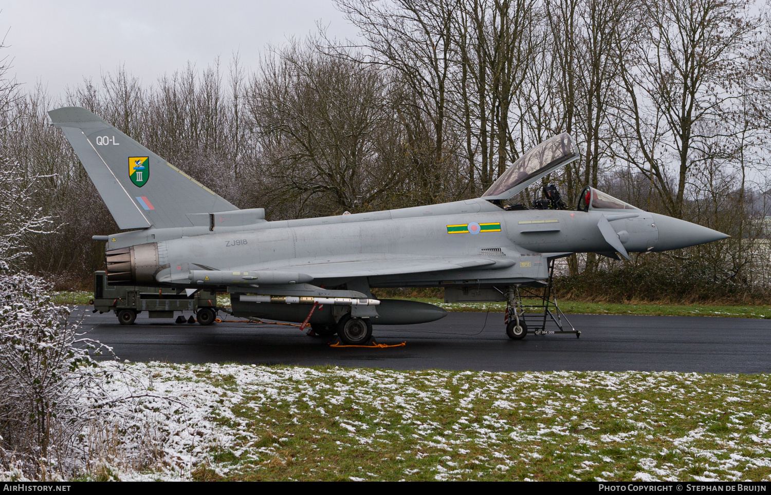 Aircraft Photo of ZJ918 | Eurofighter EF-2000 Typhoon F2 | UK - Air Force | AirHistory.net #414403