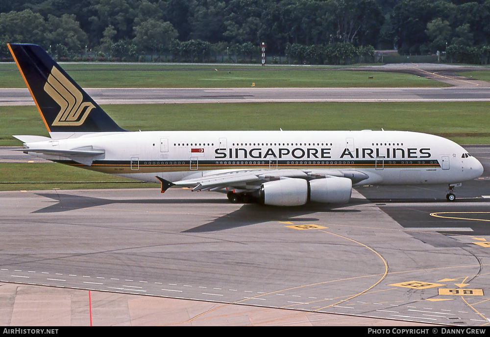 Aircraft Photo of 9V-SKF | Airbus A380-841 | Singapore Airlines | AirHistory.net #414408