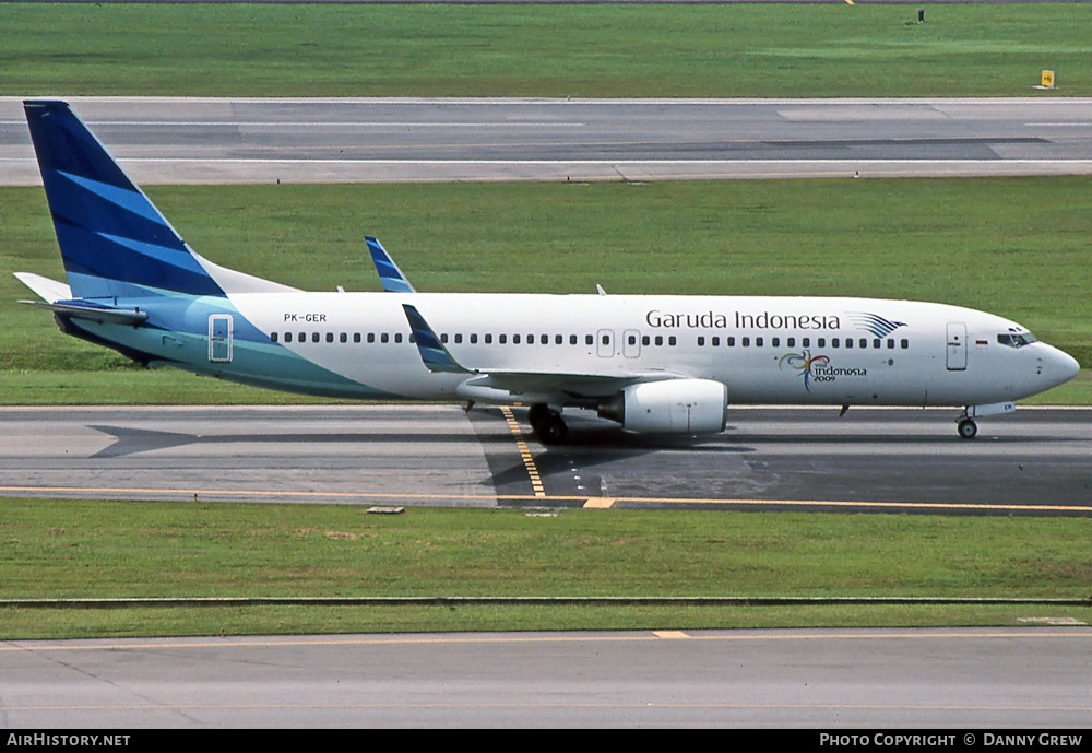 Aircraft Photo of PK-GER | Boeing 737-86J | Garuda Indonesia | AirHistory.net #414411