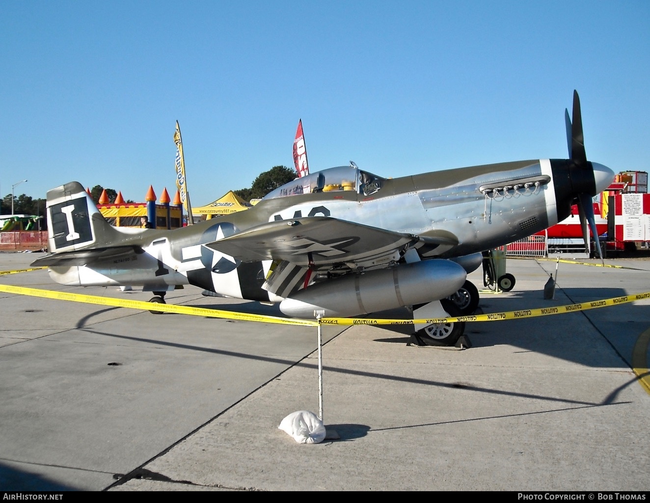 Aircraft Photo of N74190 / NL74190 | North American P-51D Mustang | USA - Air Force | AirHistory.net #414414