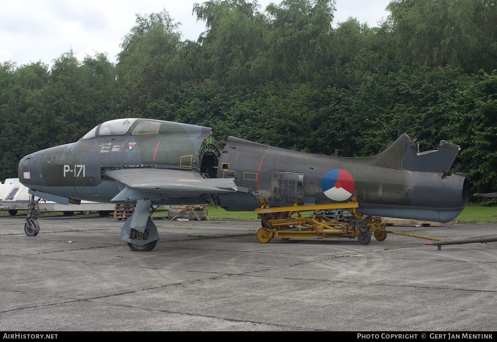 Aircraft Photo of P-171 | Republic F-84F Thunderstreak | Netherlands - Air Force | AirHistory.net #414431