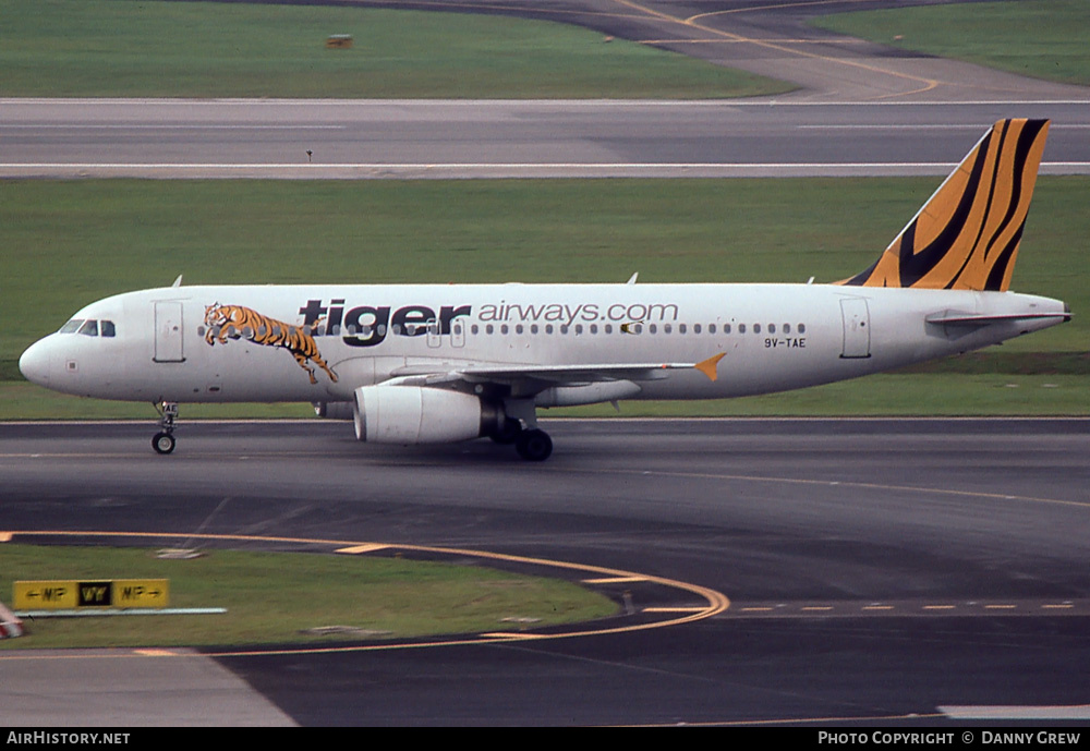 Aircraft Photo of 9V-TAE | Airbus A320-232 | Tiger Airways | AirHistory.net #414435