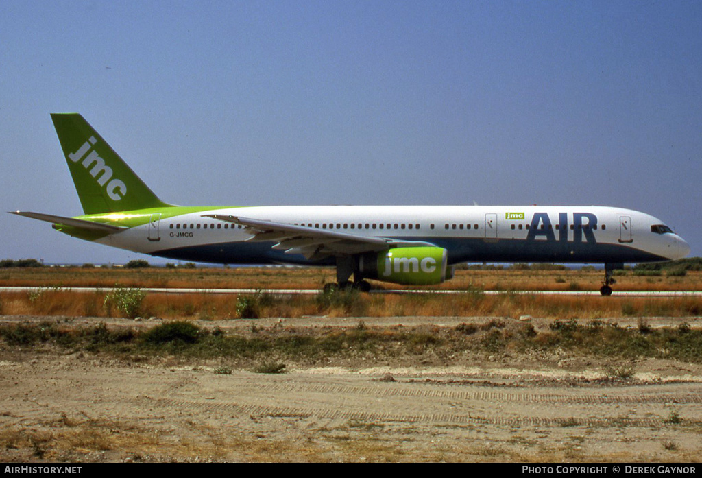 Aircraft Photo of G-JMCG | Boeing 757-2G5 | JMC Air | AirHistory.net #414456