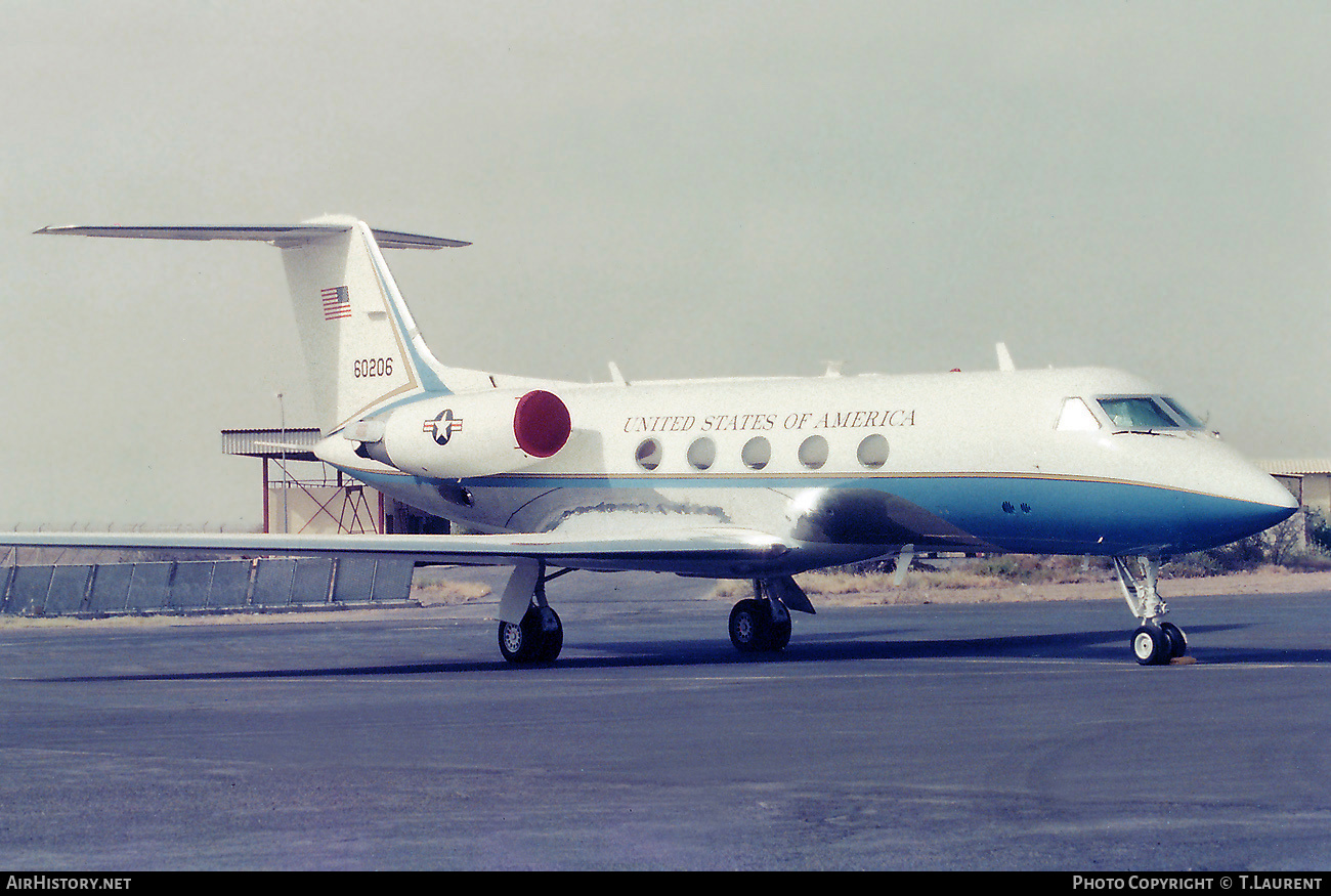 Aircraft Photo of 86-0206 | Gulfstream Aerospace C-20B Gulfstream III (G-1159A) | USA - Air Force | AirHistory.net #414477