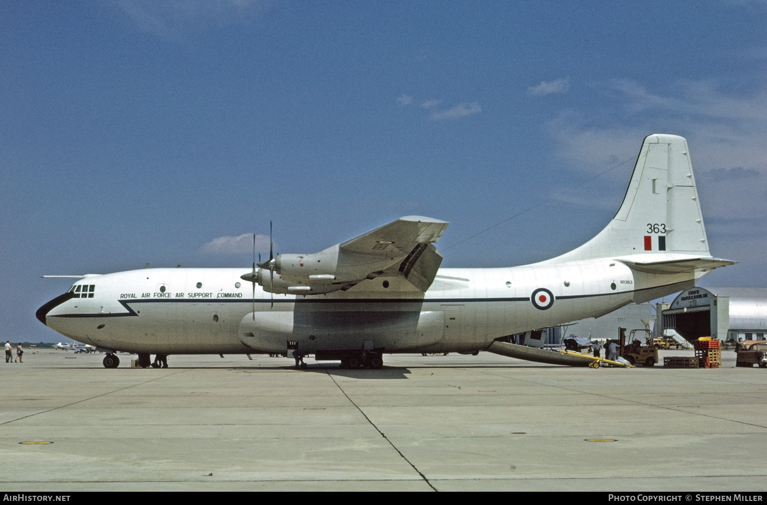 Aircraft Photo of XR363 / 363 | Short SC.5 Belfast C1 | UK - Air Force | AirHistory.net #414486