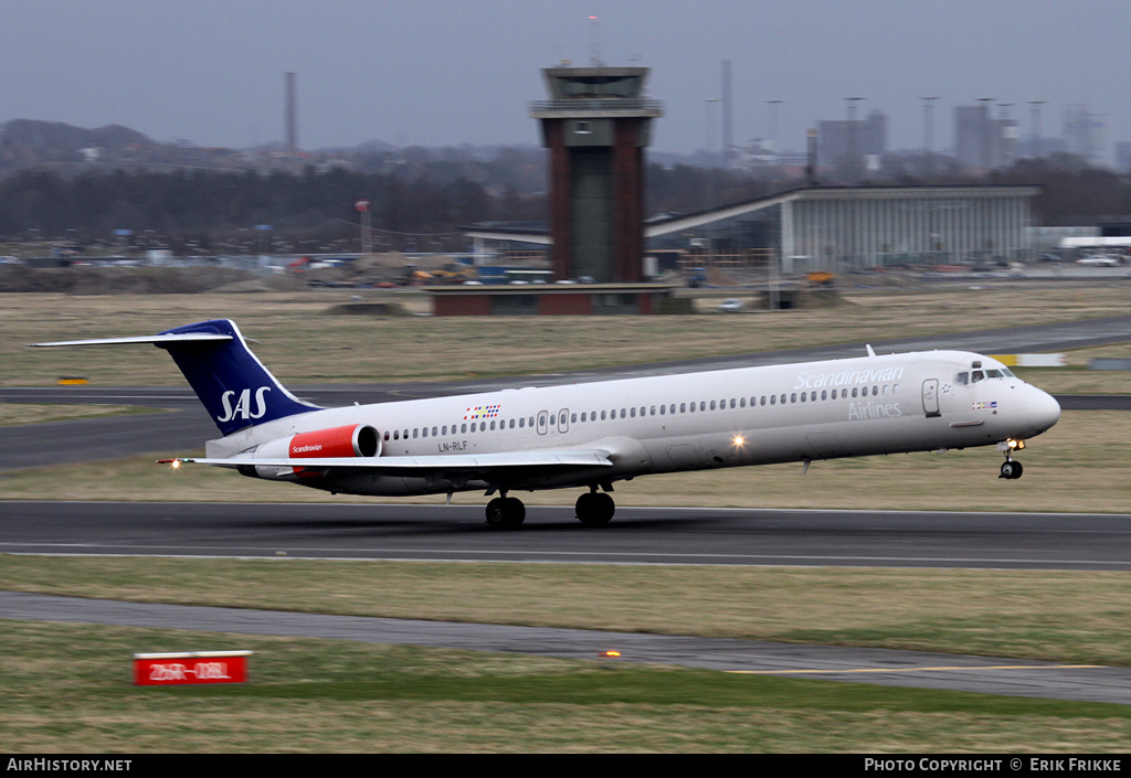 Aircraft Photo of LN-RLF | McDonnell Douglas MD-82 (DC-9-82) | Scandinavian Airlines - SAS | AirHistory.net #414497