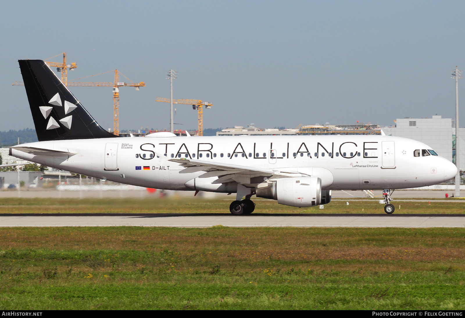 Aircraft Photo of D-AILT | Airbus A319-114 | Lufthansa CityLine | AirHistory.net #414507