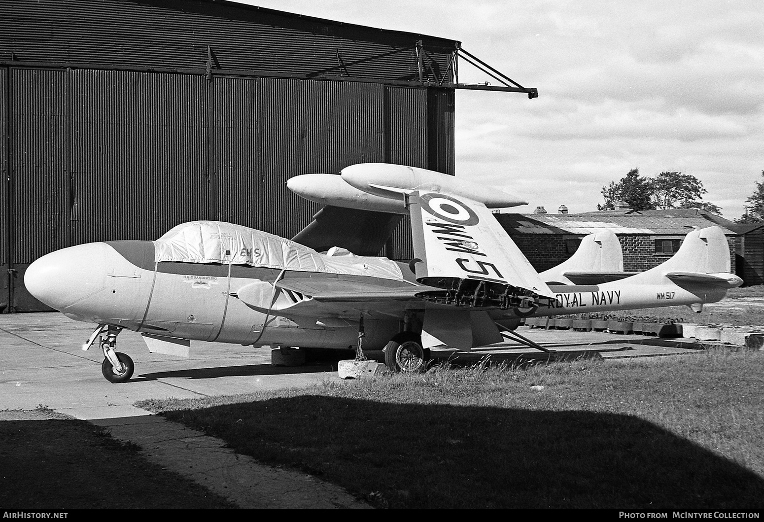 Aircraft Photo of WM517 | De Havilland D.H. 112 Sea Venom FAW20 | UK - Navy | AirHistory.net #414527