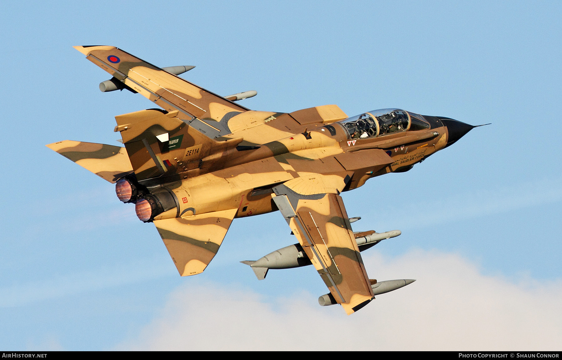Aircraft Photo of ZE114 | Panavia Tornado IDS | Saudi Arabia - Air Force | AirHistory.net #414564