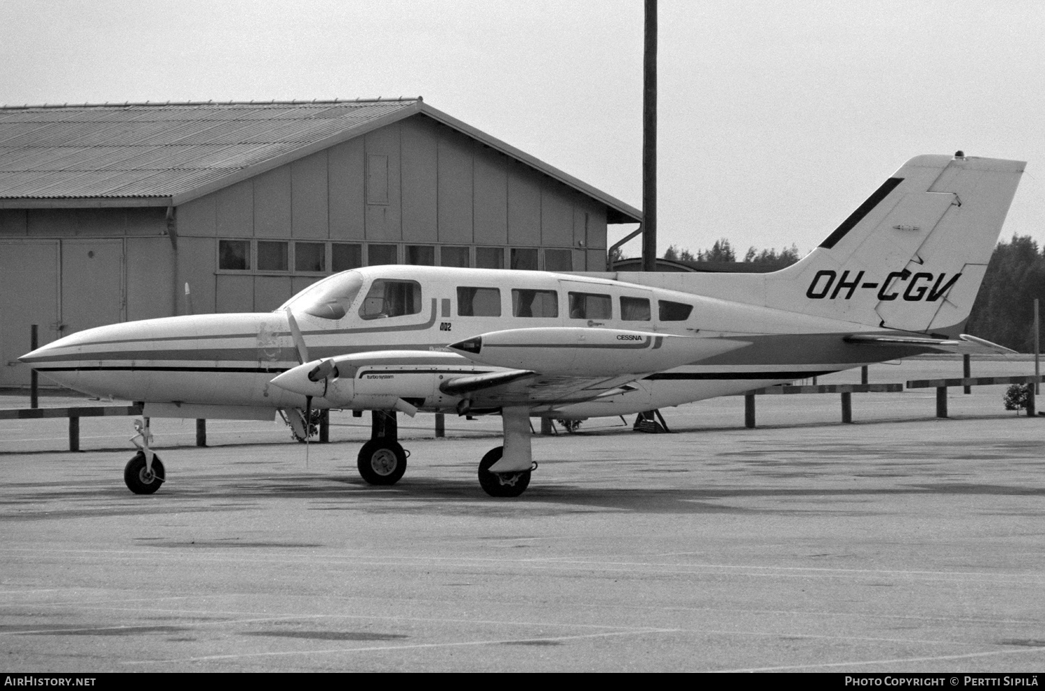 Aircraft Photo of OH-CGV | Cessna 402B Businessliner | AirHistory.net #414572
