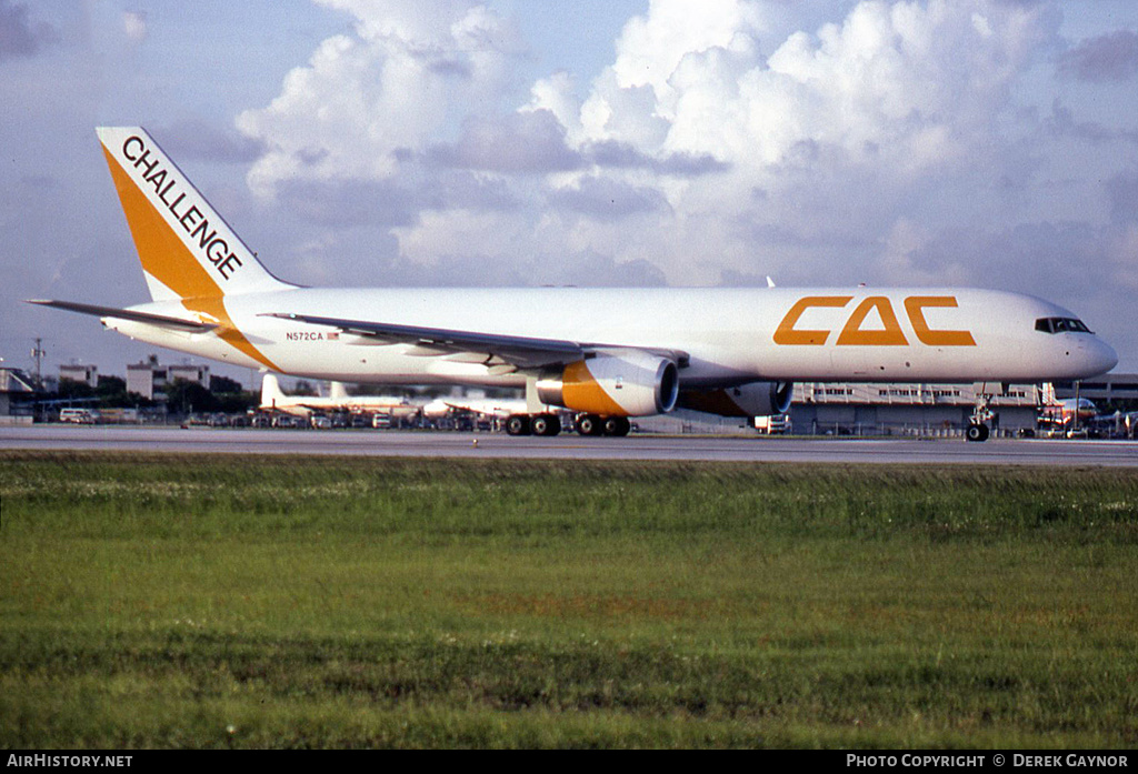 Aircraft Photo of N572CA | Boeing 757-23APF | Challenge Air Cargo - CAC | AirHistory.net #414574